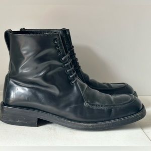 Gucci leather boots Men size 43.5 Used